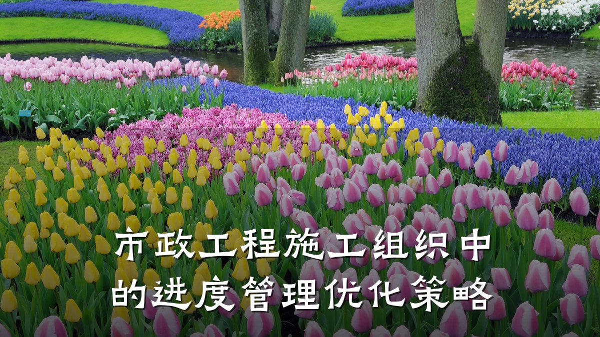 市政工程施工组织中的进度管理优化策略