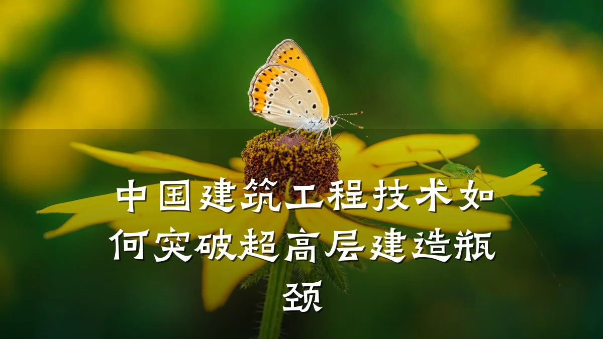 中国建筑工程技术如何突破超高层建造瓶颈