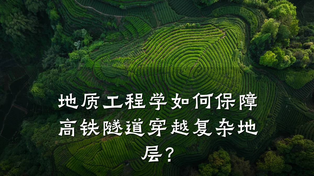 地质工程学如何保障高铁隧道穿越复杂地层?