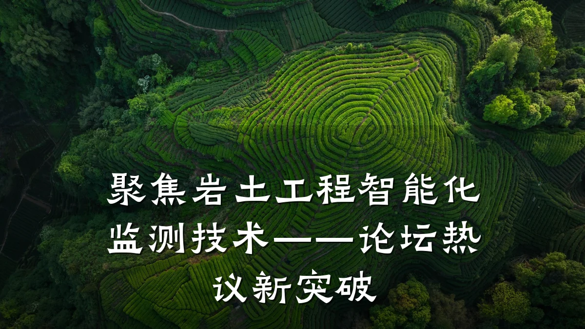聚焦岩土工程智能化监测技术——论坛热议新突破