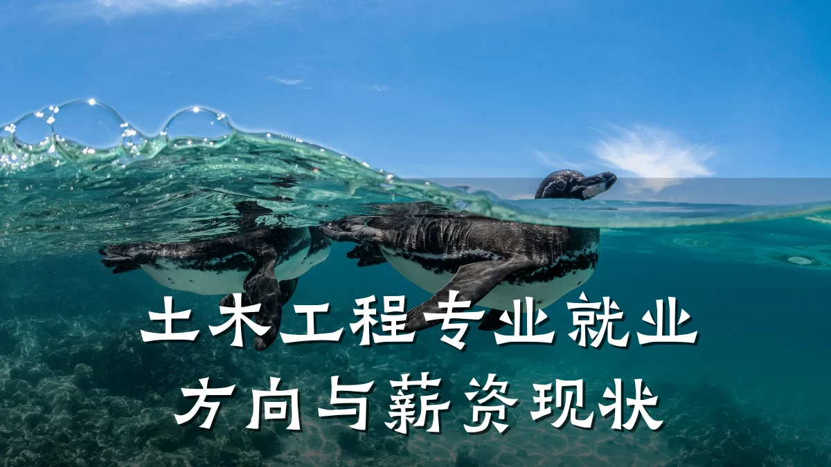 土木工程专业就业方向与薪资现状