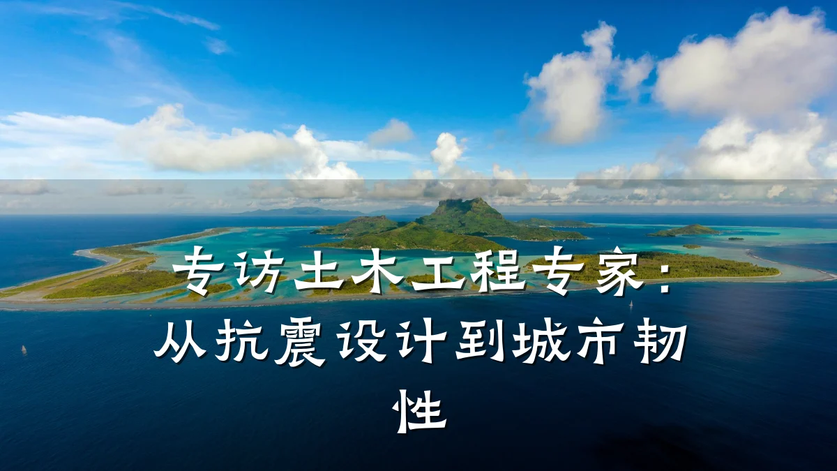 专访土木工程专家：从抗震设计到城市韧性