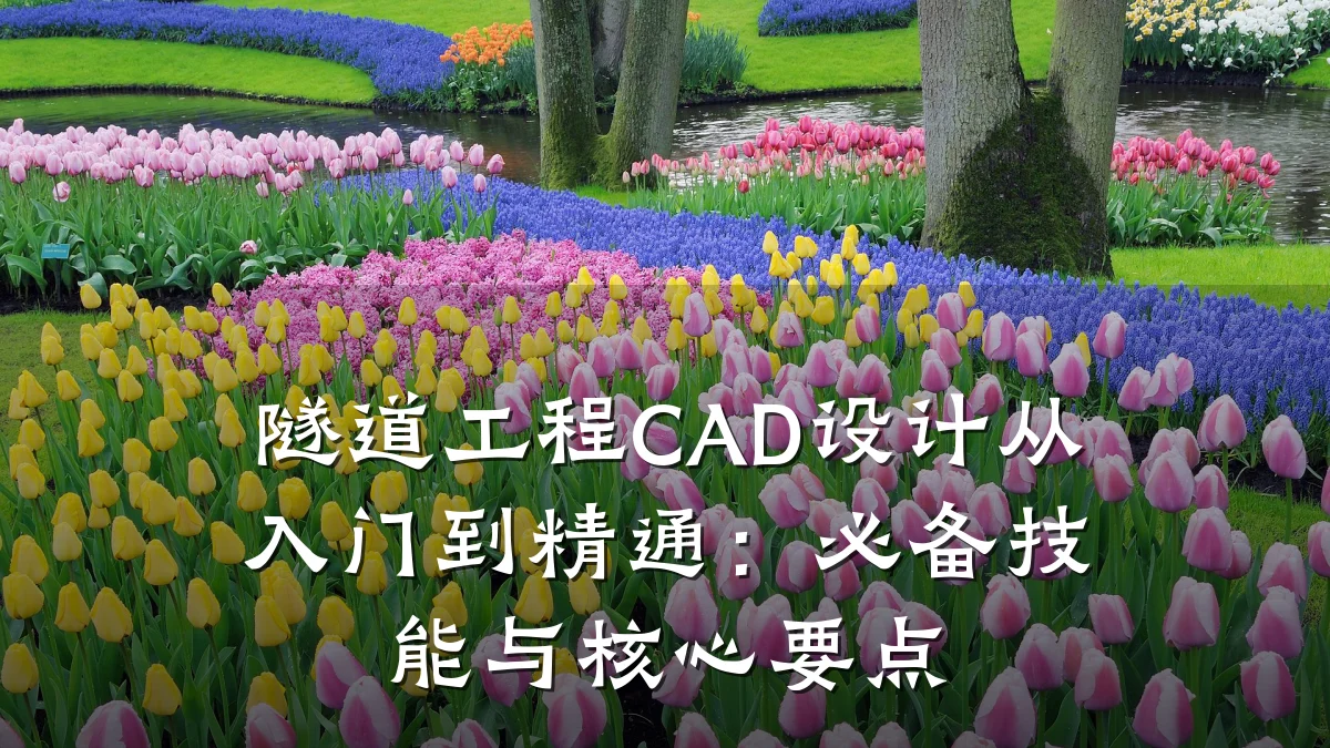 隧道工程CAD设计从入门到精通：必备技能与核心要点