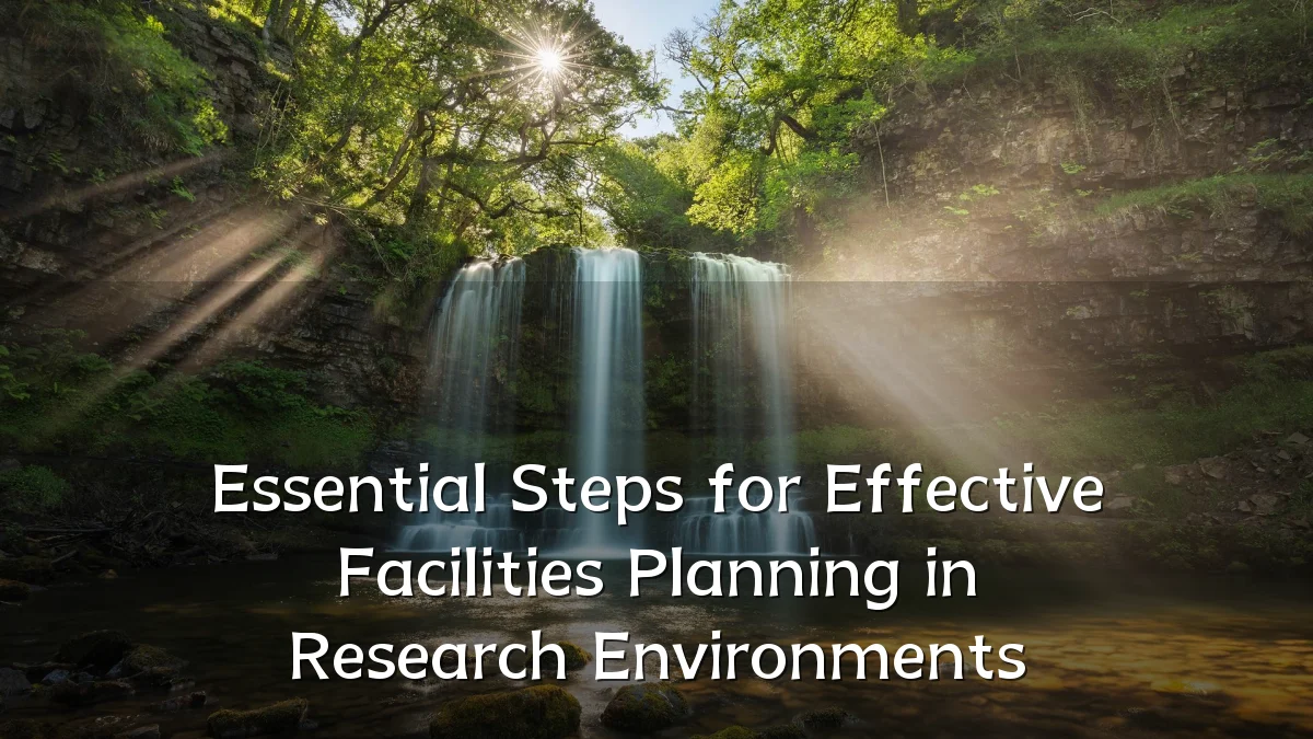 Essential Steps for Effective Facilities Planning in Research Environments