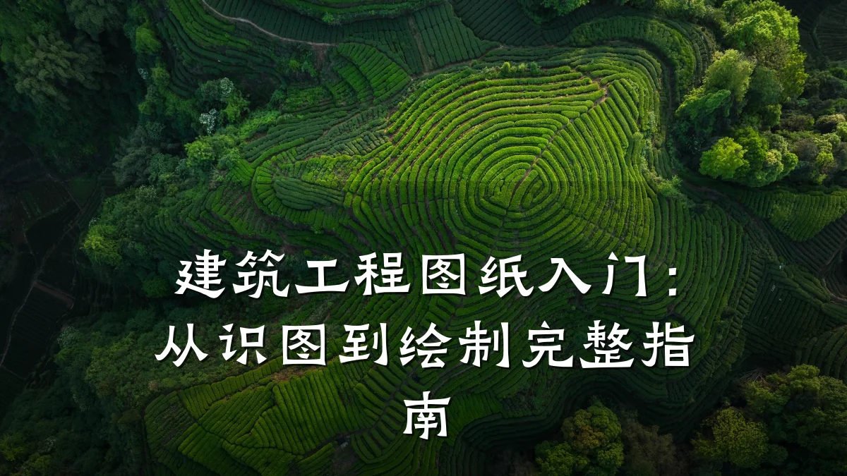建筑工程图纸入门：从识图到绘制完整指南