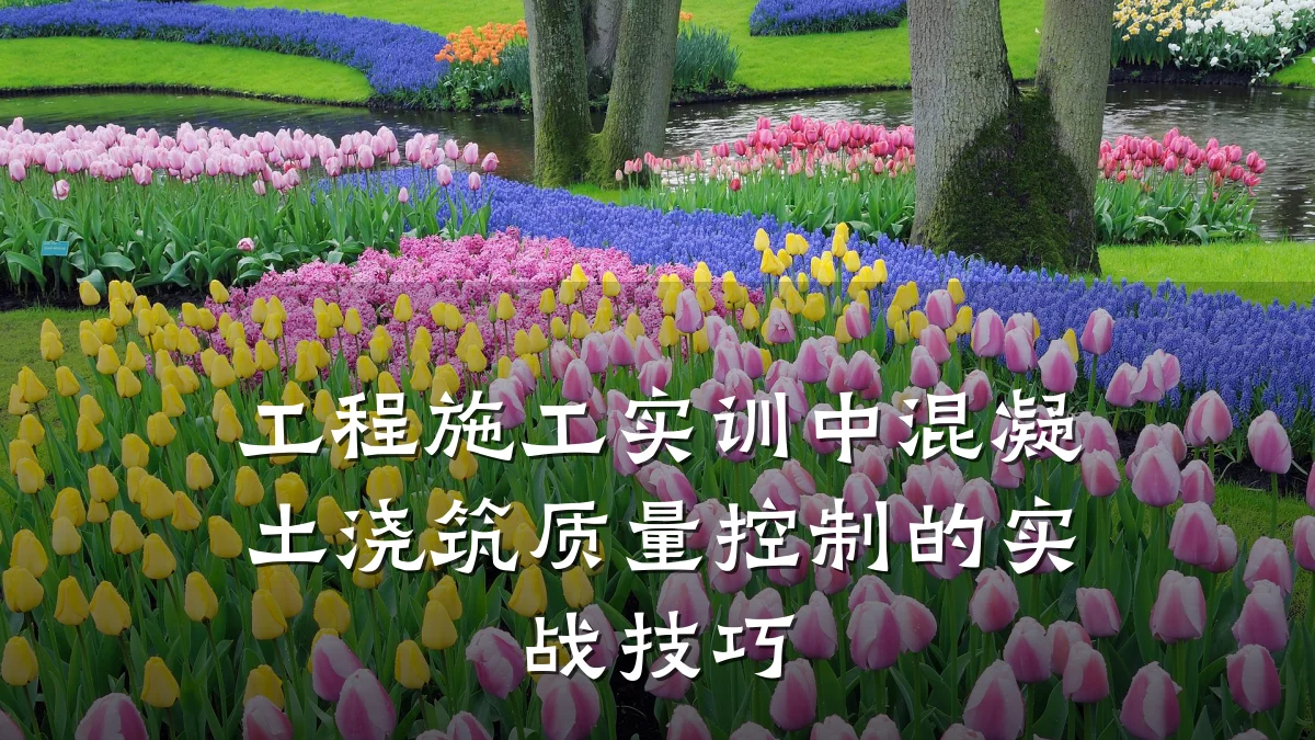 工程施工实训中混凝土浇筑质量控制的实战技巧