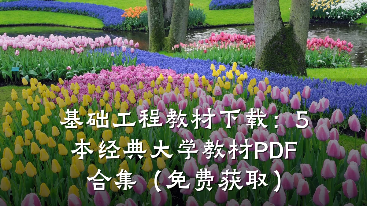 基础工程教材下载:5本经典大学教材PDF合集(免费获取)