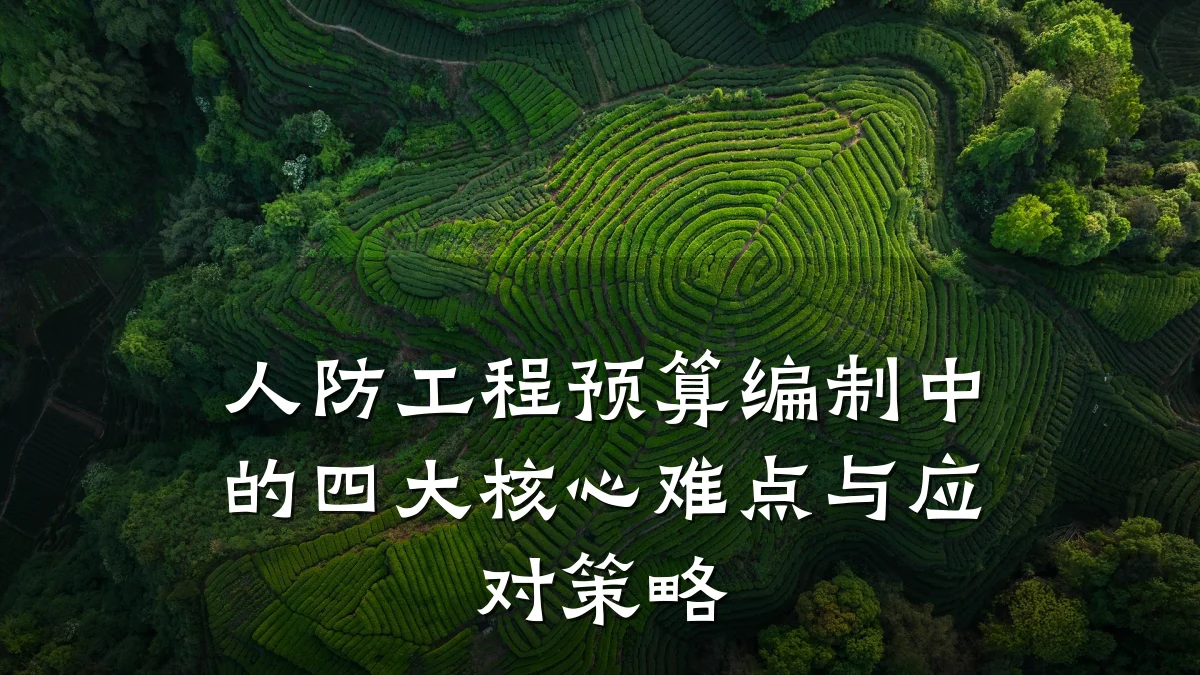 人防工程预算编制中的四大核心难点与应对策略