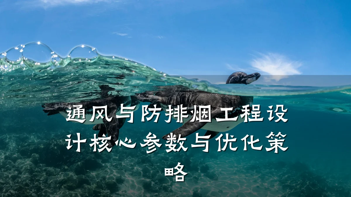 通风与防排烟工程设计核心参数与优化策略